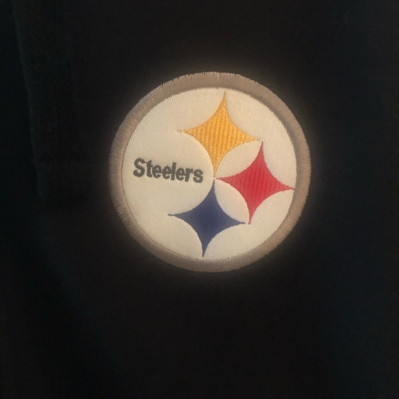 NFL MENS Steelers Jacket Size Large - Picture 3 of 9